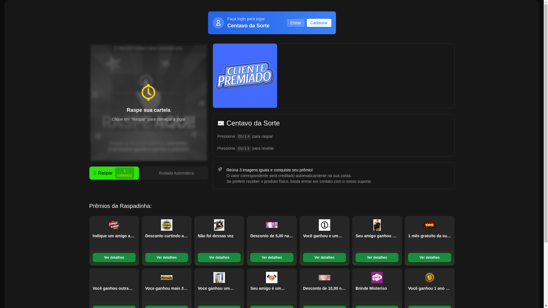 website screenshot of https://nplaypremio.online/