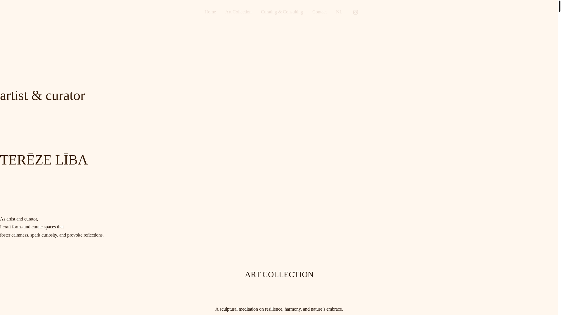 website screenshot of https://terezeliba.com/
