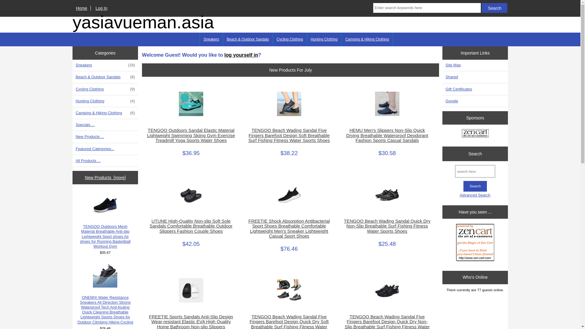 website screenshot of https://yasiavueman.asia/