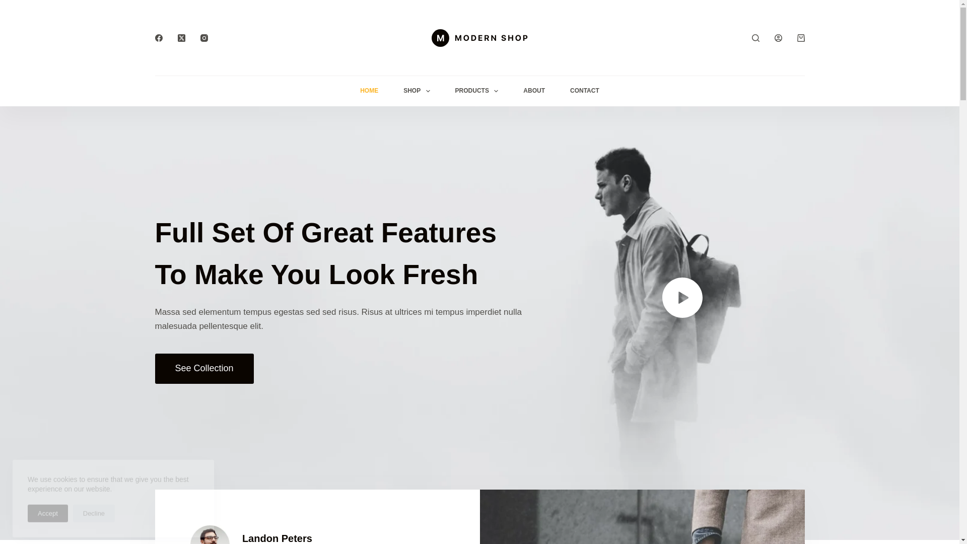website screenshot of https://shopmama.lt/