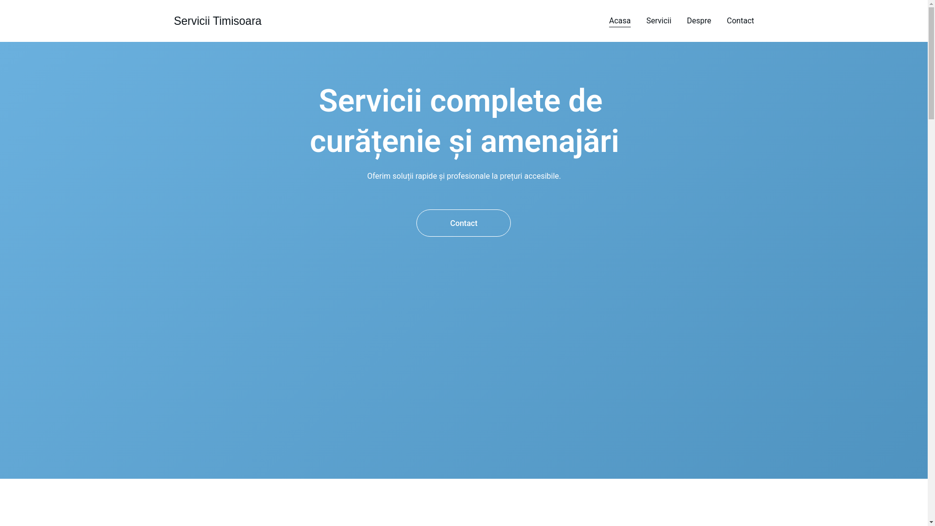 website screenshot of https://serviciitimisoara.ro/