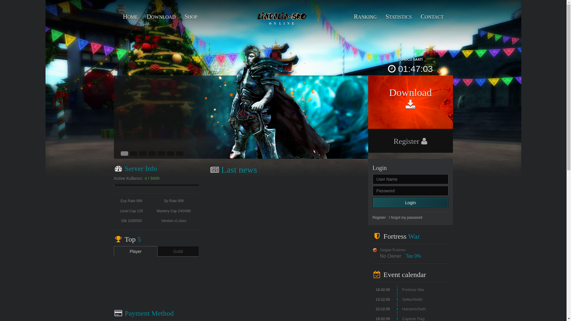 website screenshot of https://lindalia-online.com.tr/