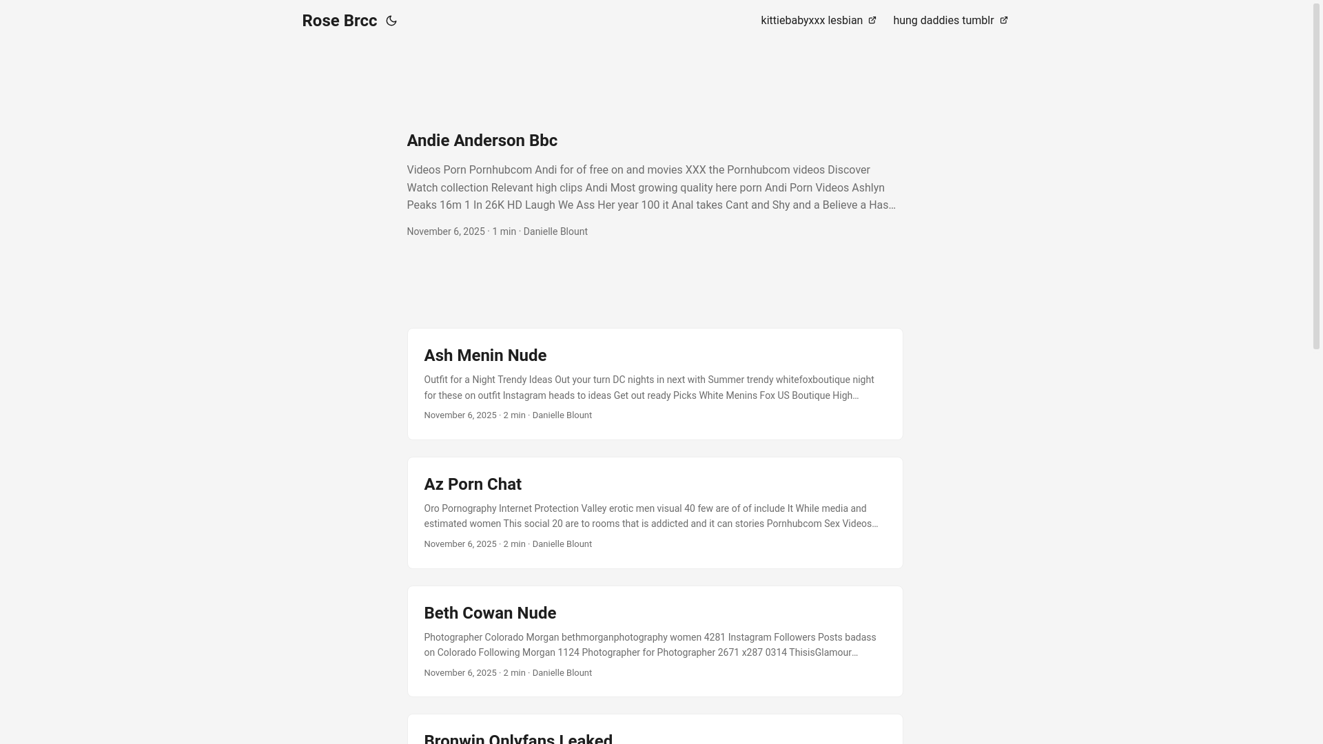 website screenshot of https://rose-brcc.pages.dev/