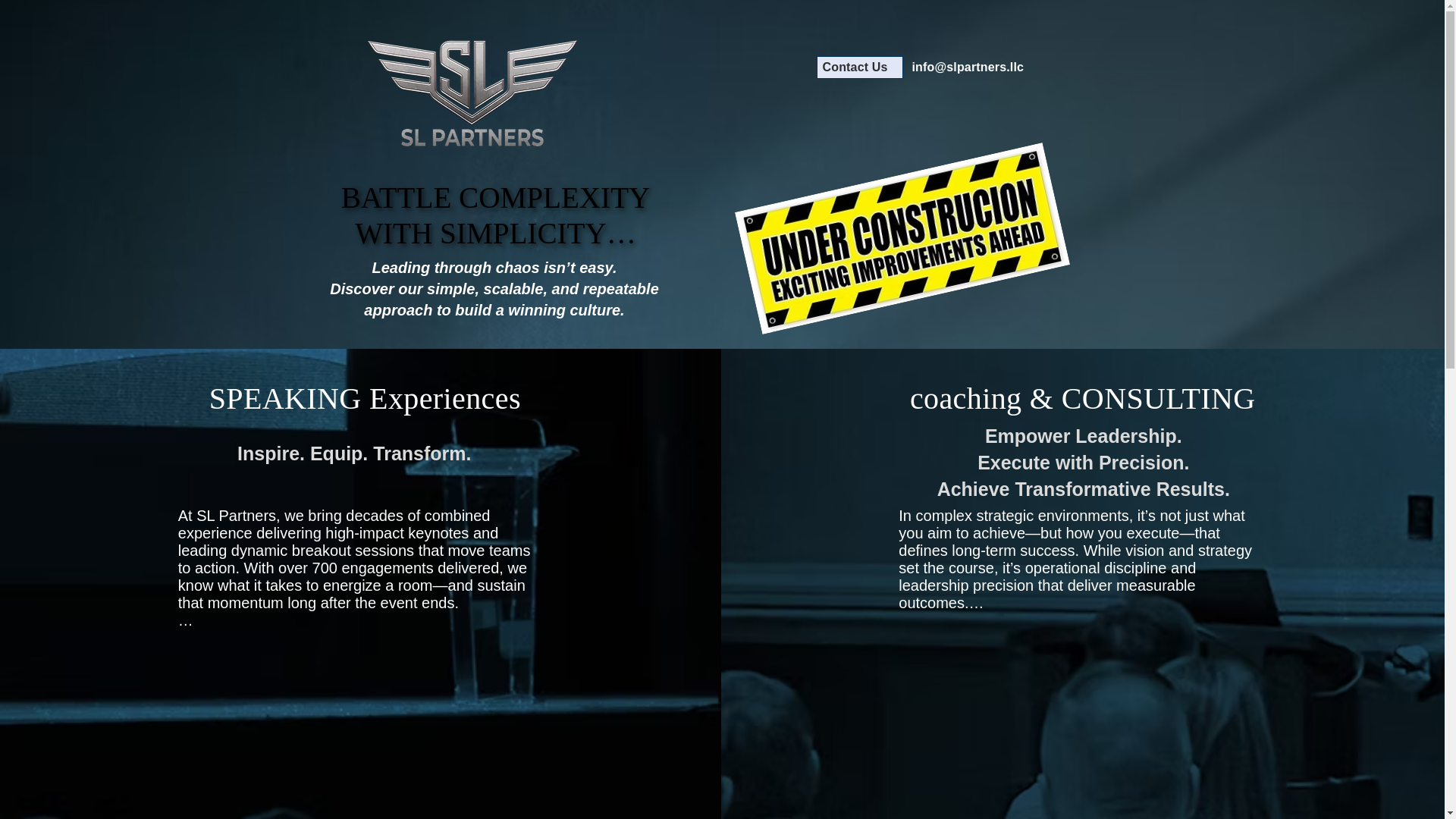 website screenshot of https://slpartnersco.com/