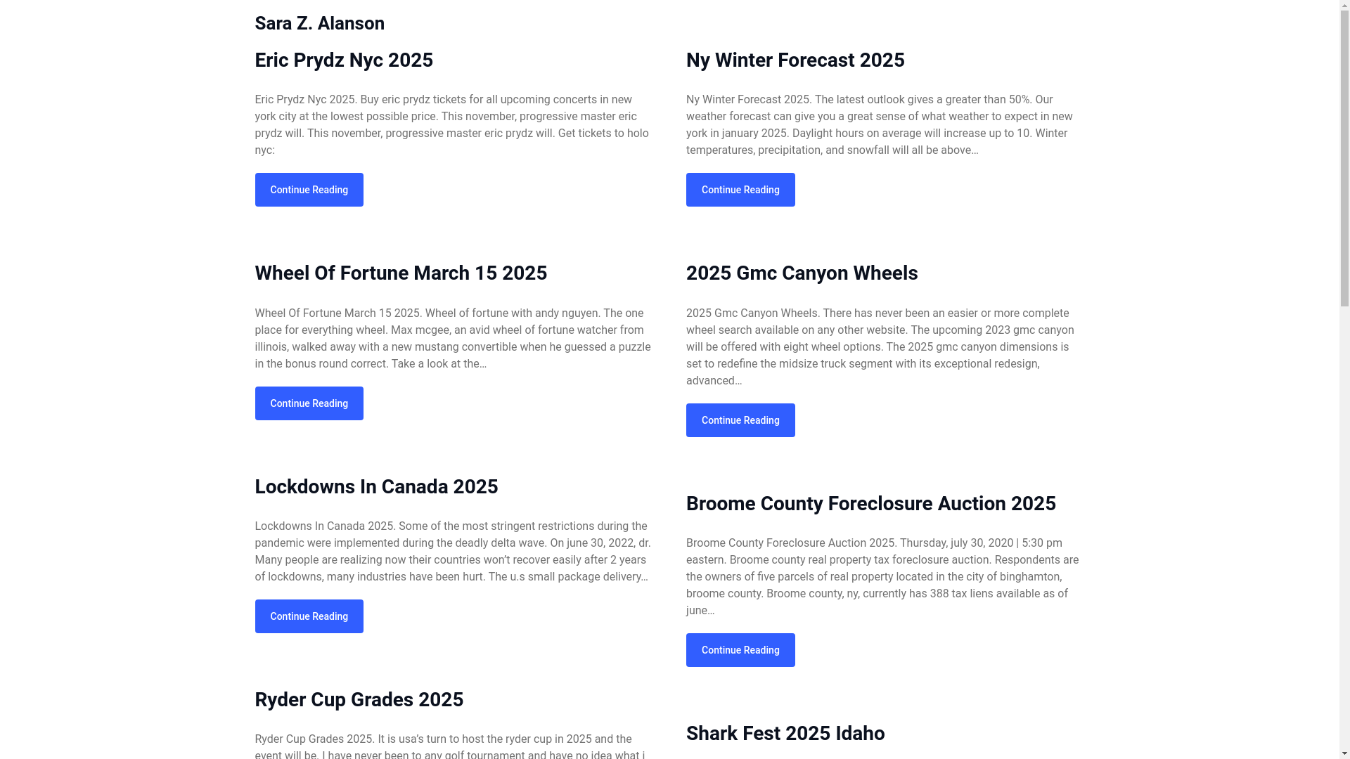 website screenshot of https://sarazalanson.pages.dev/