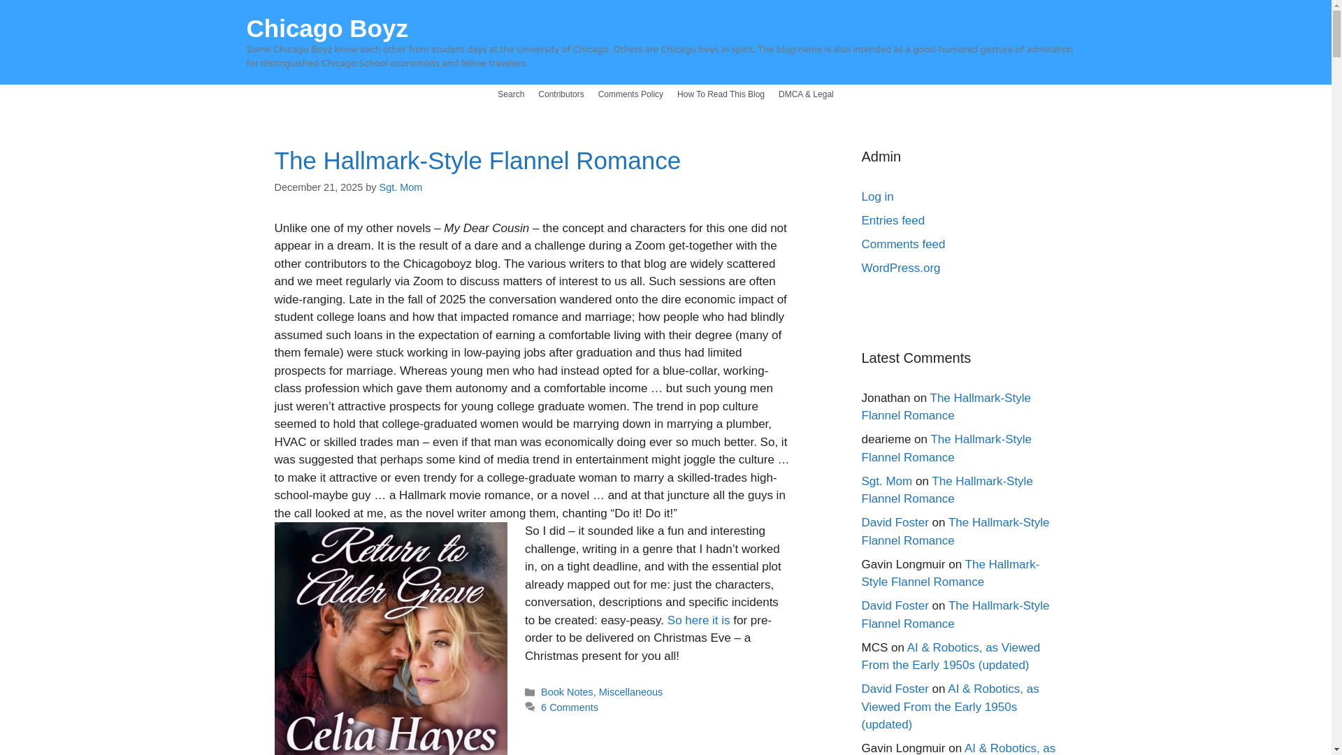 website screenshot of https://chicagoboyz.net/