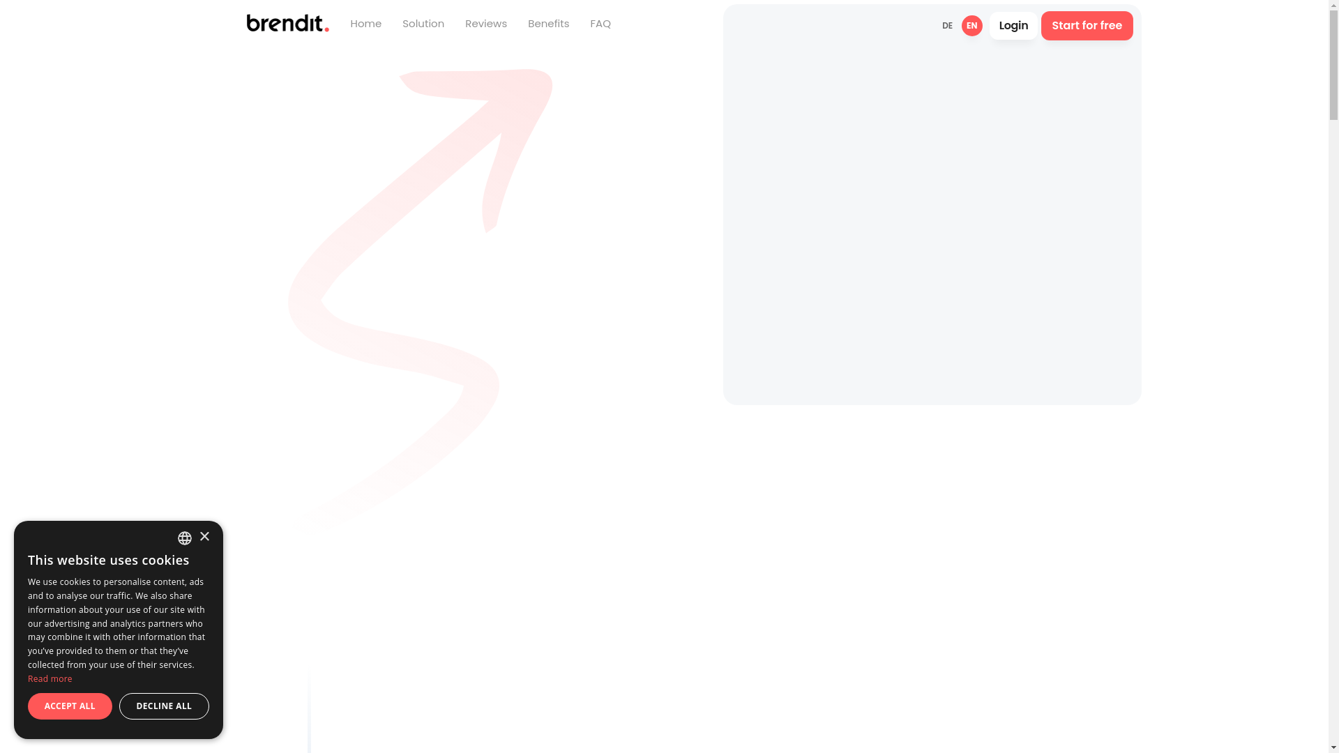 website screenshot of https://betterwithbrendit.com/