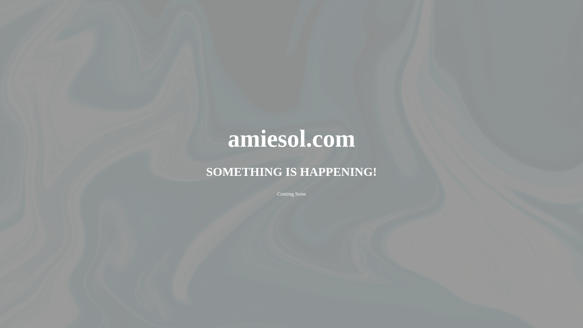 website screenshot of https://amiesol.com/