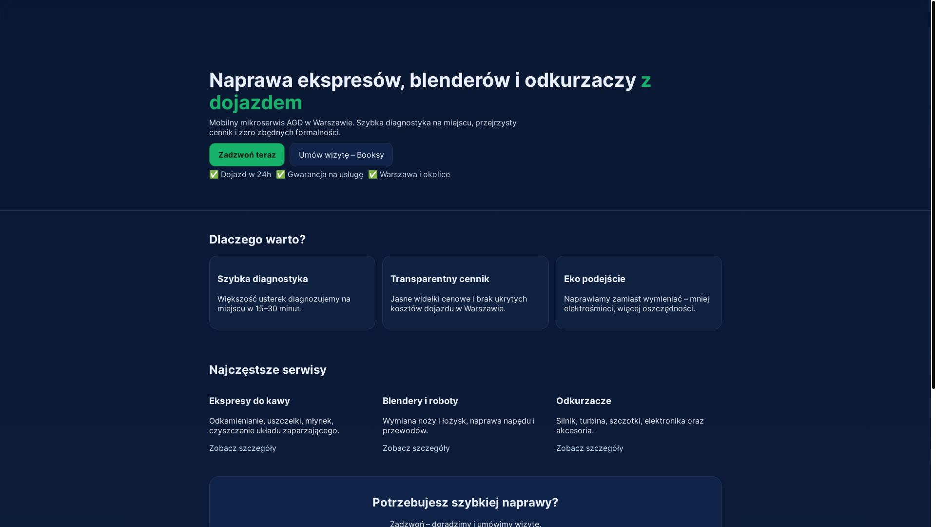 website screenshot of https://gotowaelektronika.pages.dev/