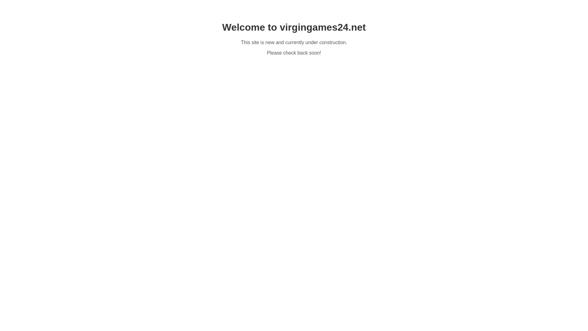 website screenshot of https://virgingames24.net/