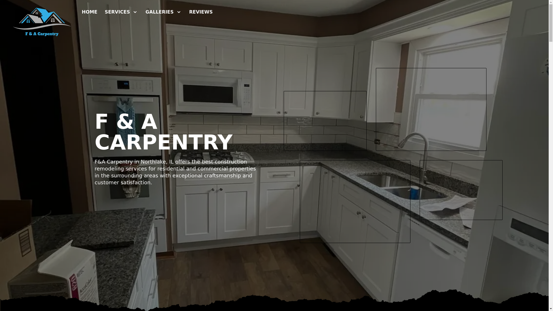 website screenshot of https://facarpentryil.com/