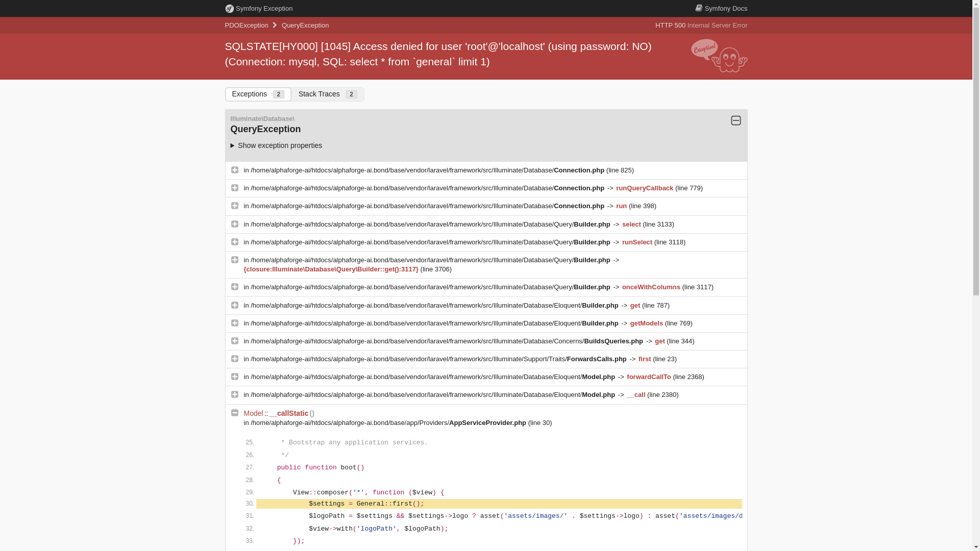 website screenshot of https://alphaforge-ai.bond/