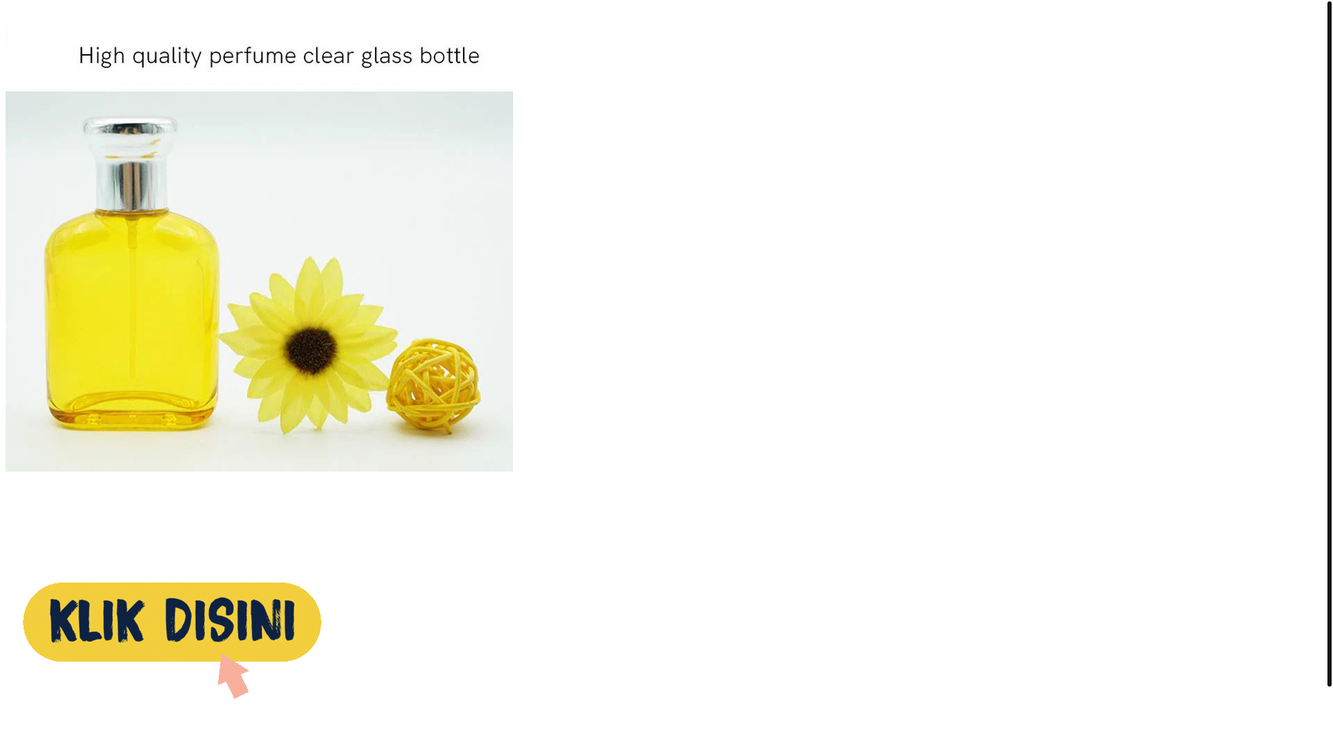 website screenshot of https://iklantoktokparfume.live/