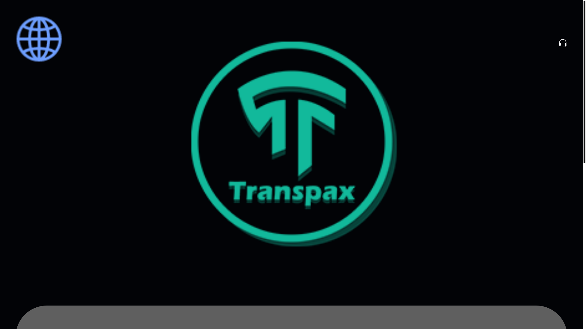 website screenshot of https://transpax05.com/