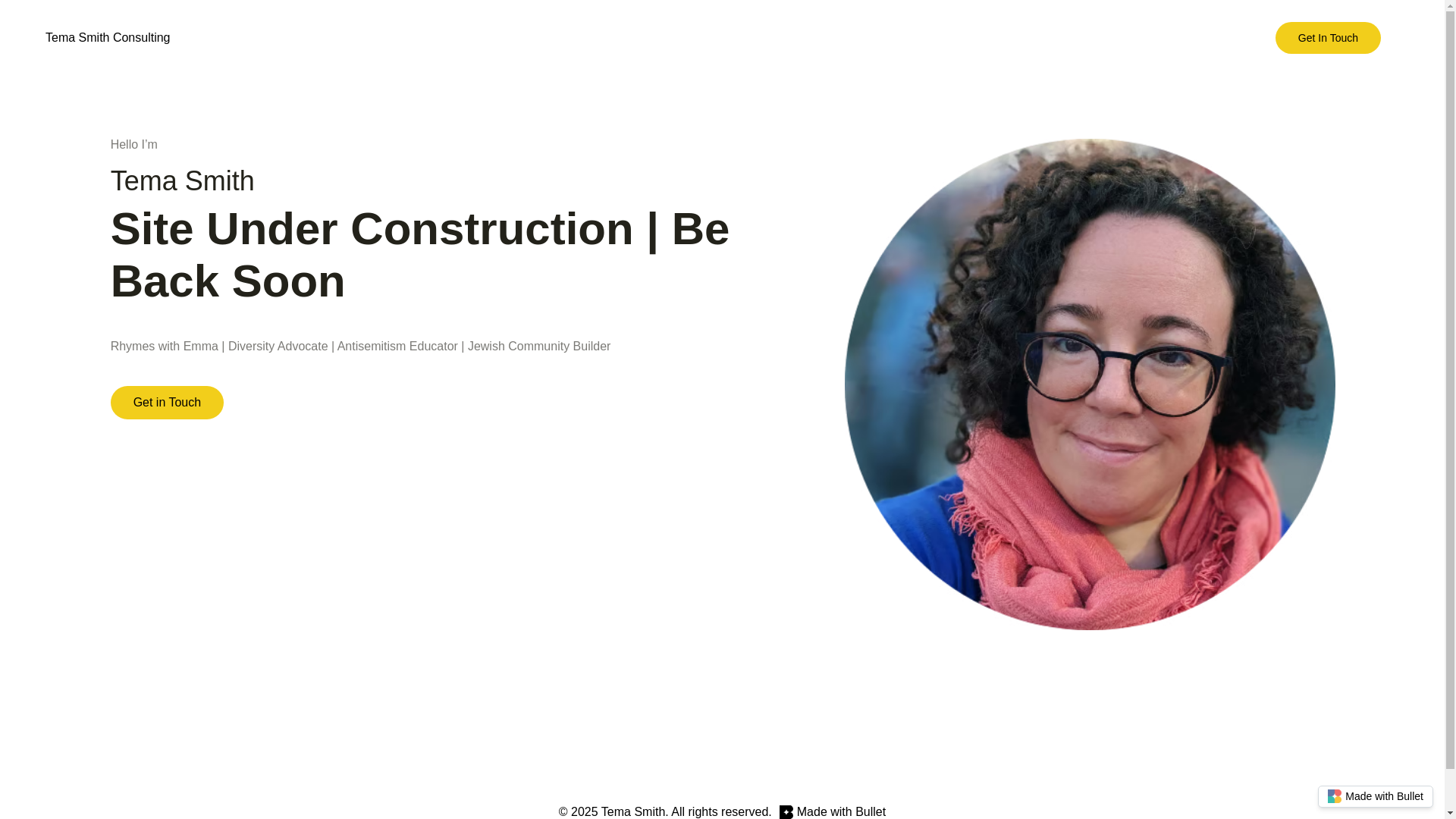 website screenshot of https://temasmith-bullet.pages.dev/