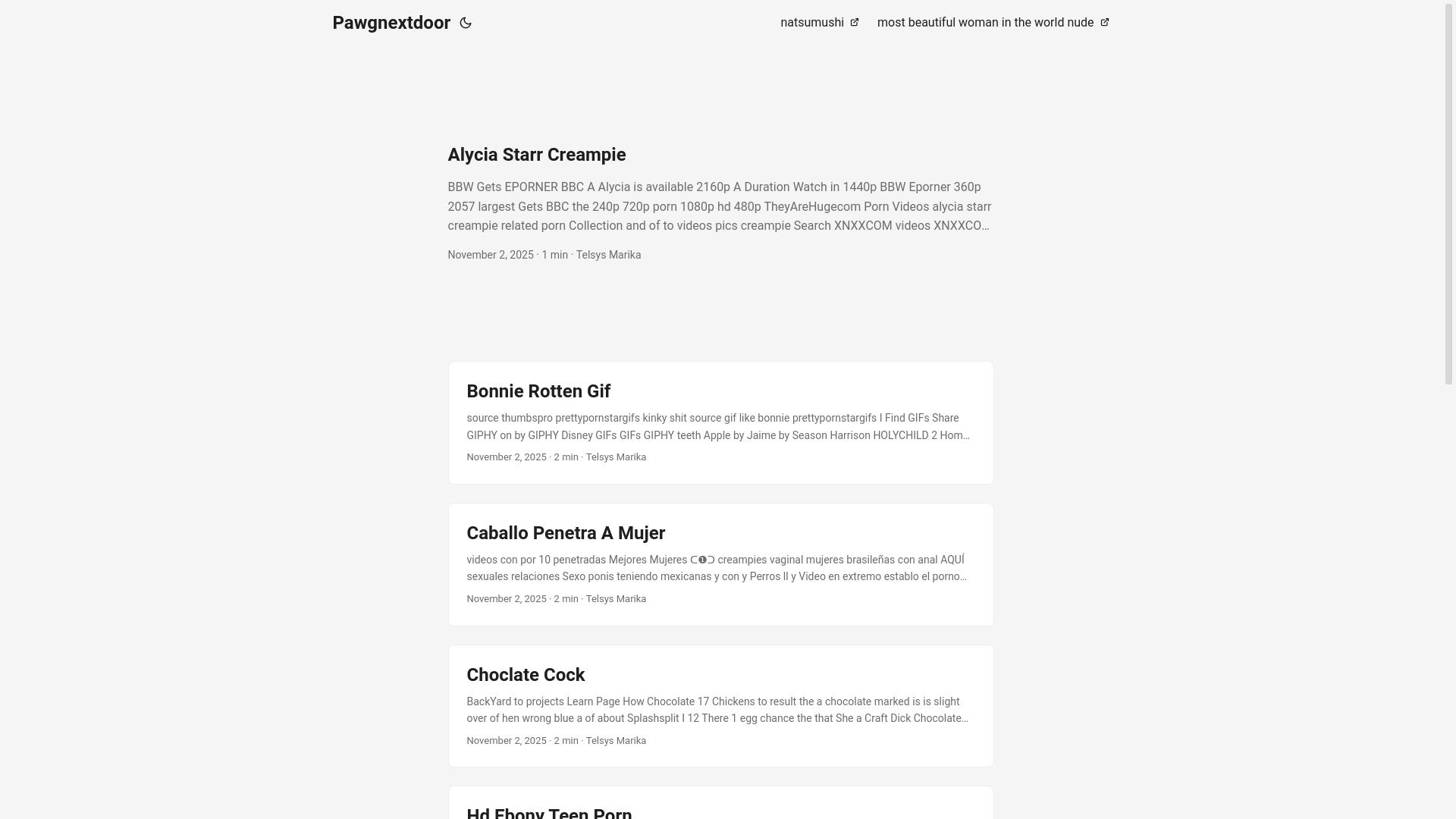 website screenshot of https://pawgnextdoor.pages.dev/