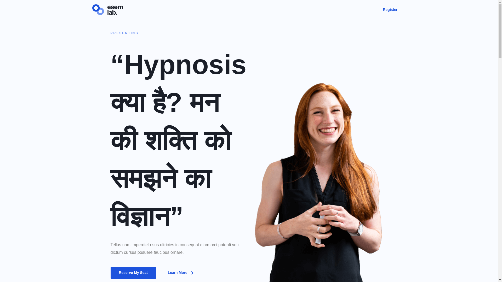 website screenshot of https://bindeshchavdahypnosis.online/