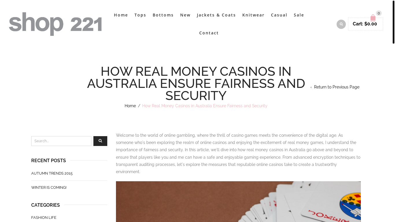 website screenshot of https://shop221.com.au/real-money-casinos-australia/