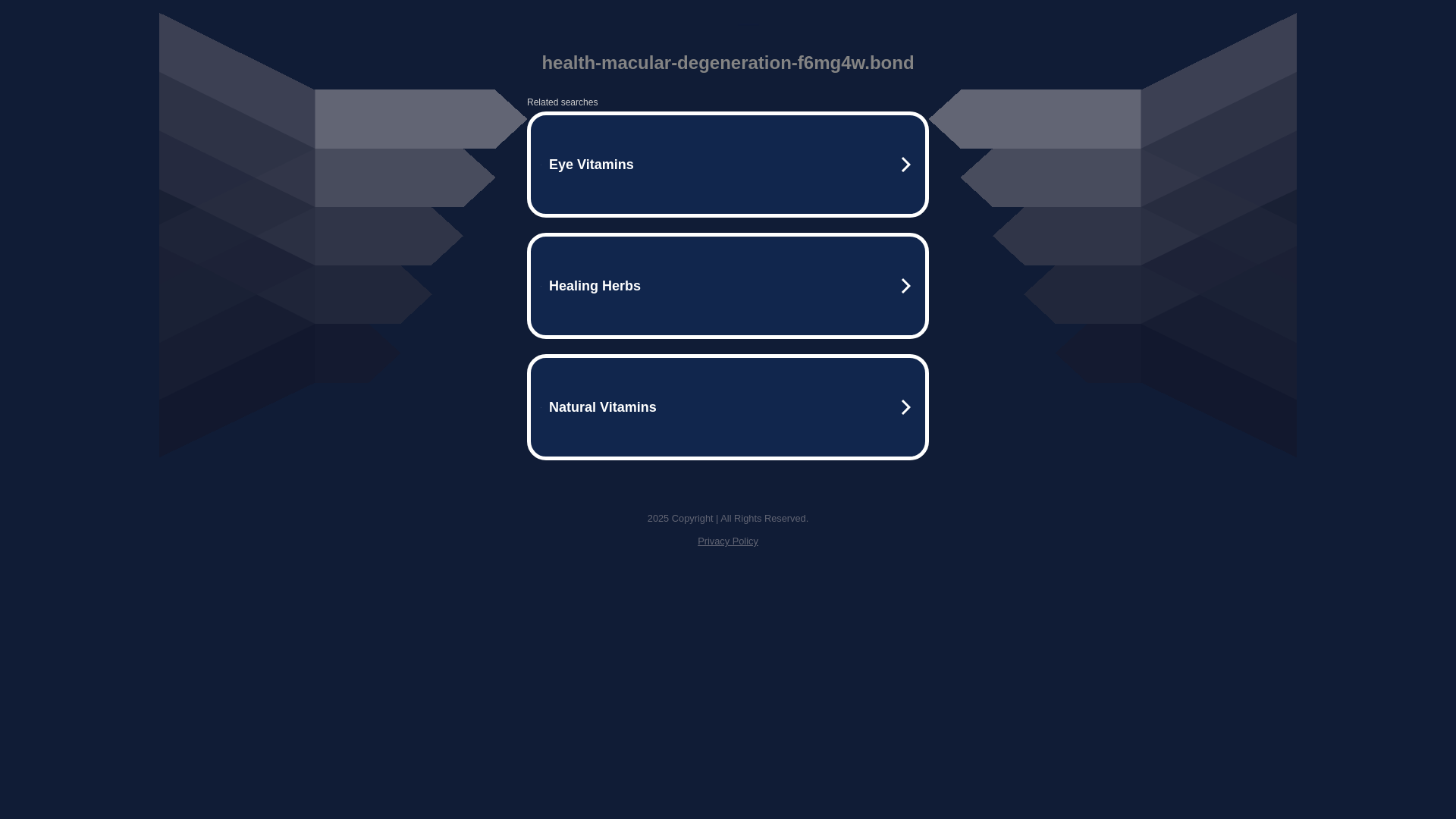 website screenshot of https://health-macular-degeneration-f6mg4w.bond/