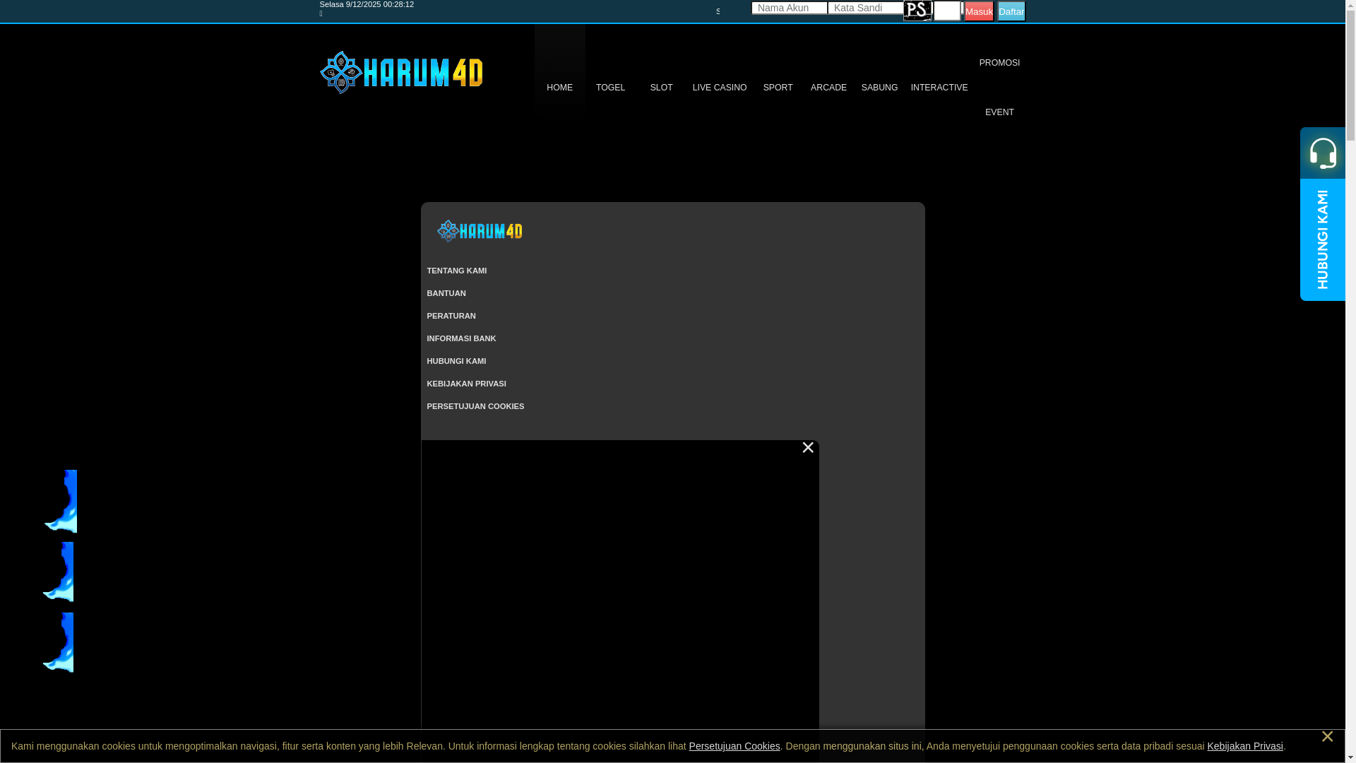 website screenshot of https://menuju-harum4d17.site/