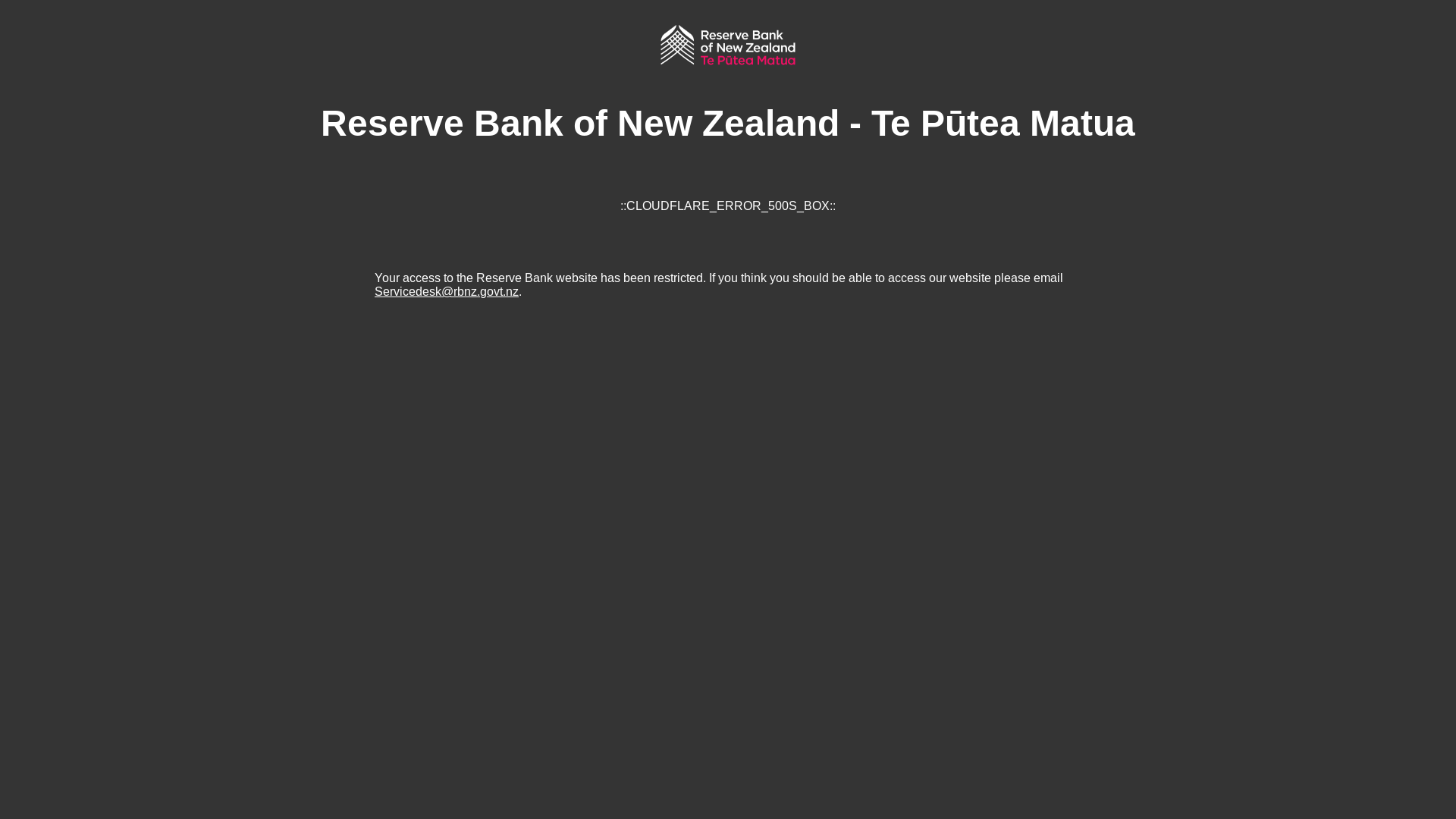 website screenshot of https://stage-rbnz-backup.pages.dev/
