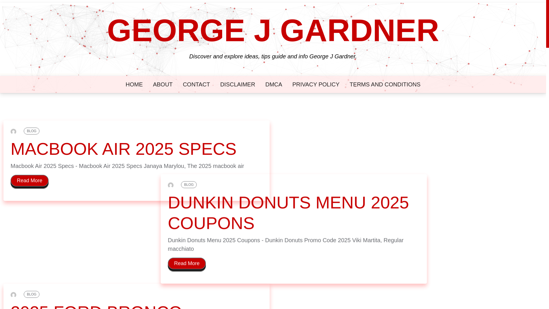 website screenshot of https://georgejgardnerj.pages.dev/