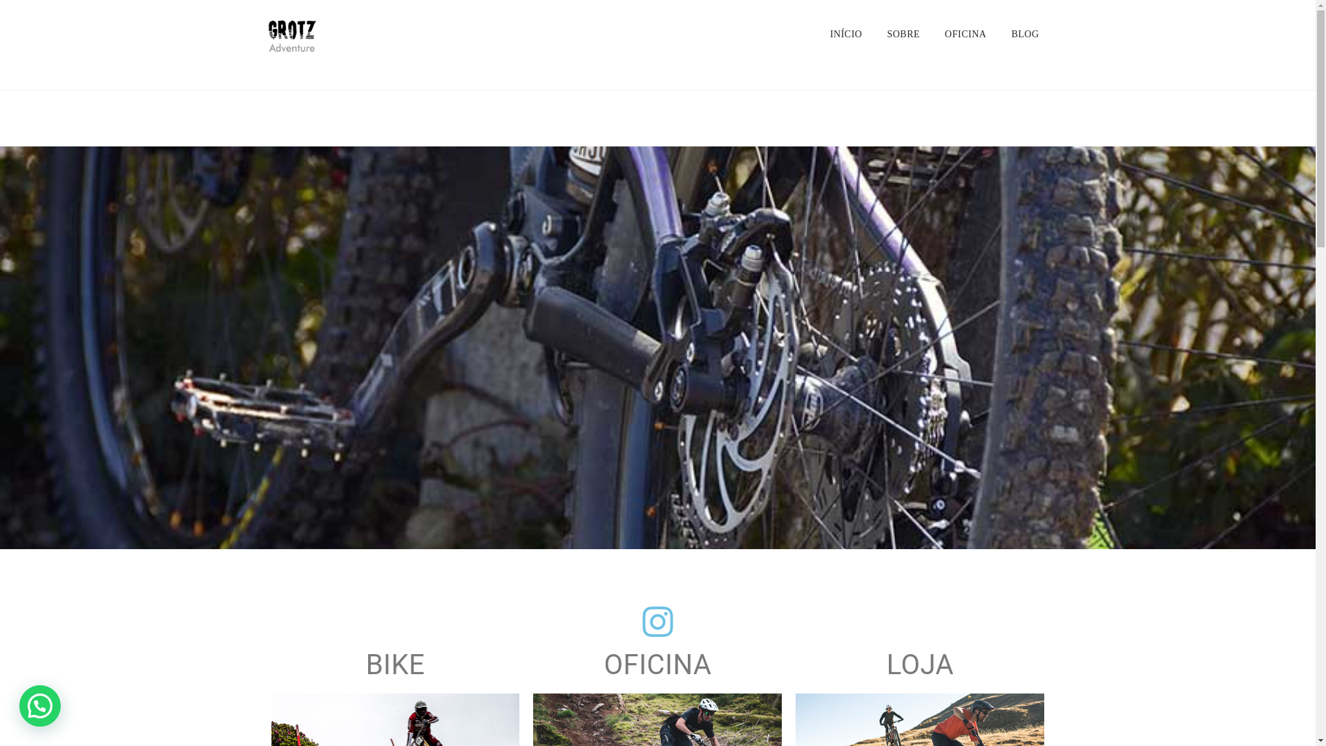 website screenshot of https://grotzadventure.com.br/