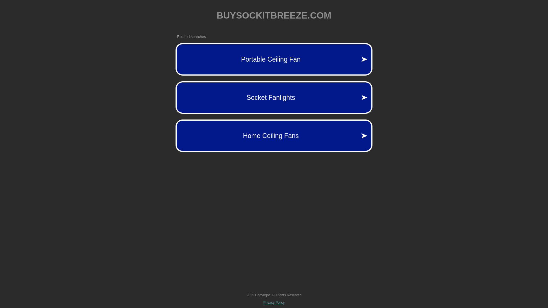website screenshot of https://buysockitbreeze.com/