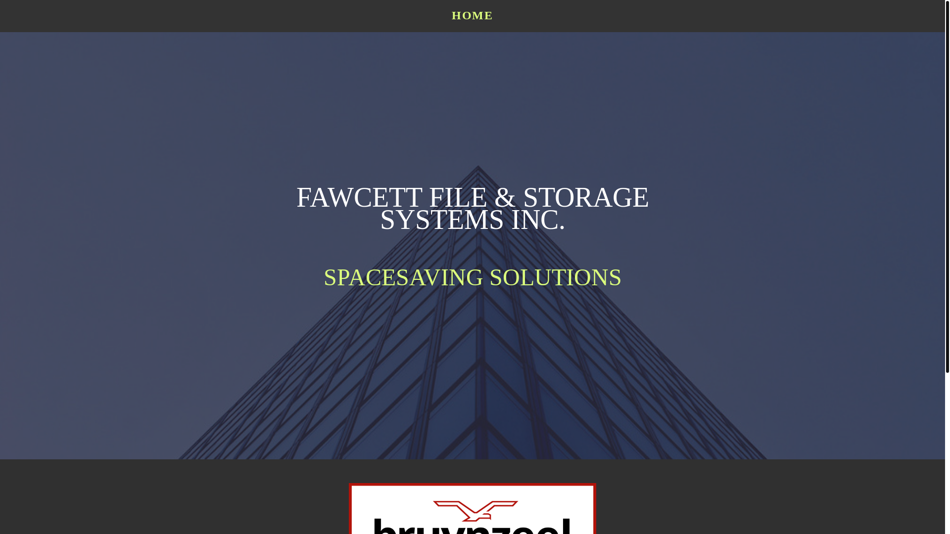 website screenshot of https://fawcettfile.ca/