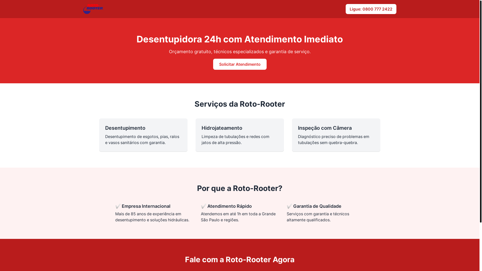 website screenshot of https://desentupidora-roto-rooter.pages.dev/