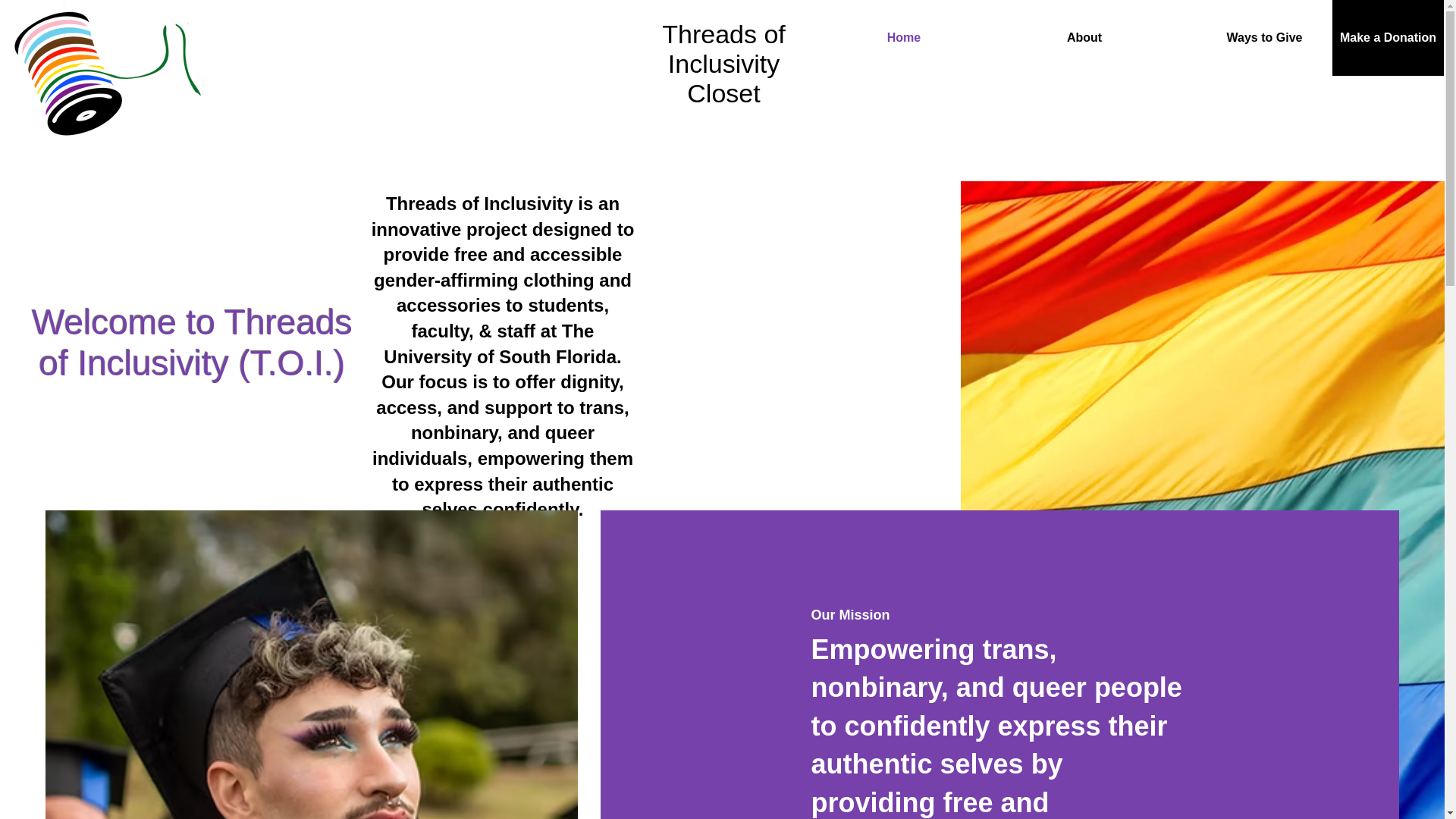 website screenshot of https://threadsusf.com/