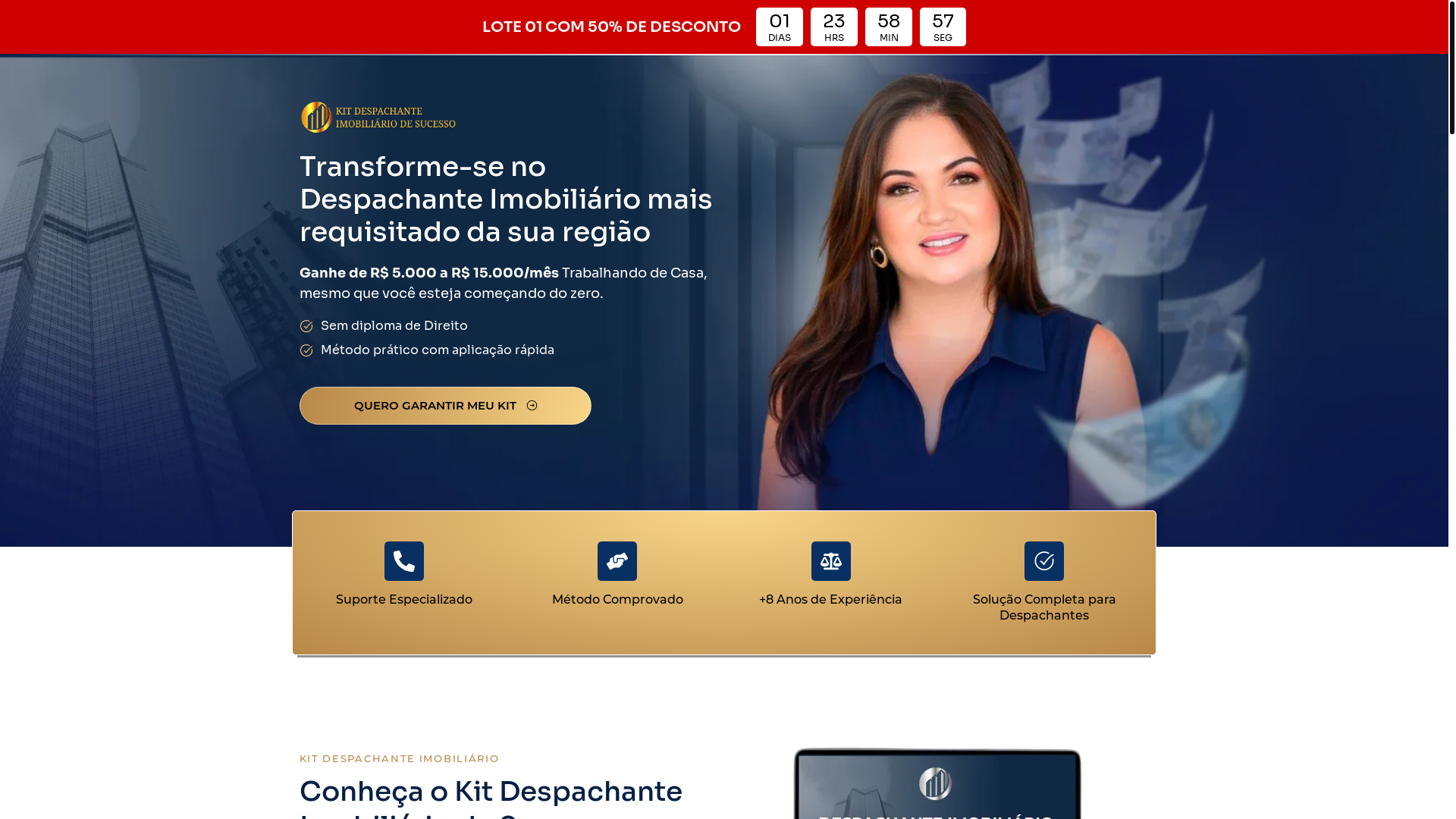 website screenshot of https://despachantedesucesso.com.br/