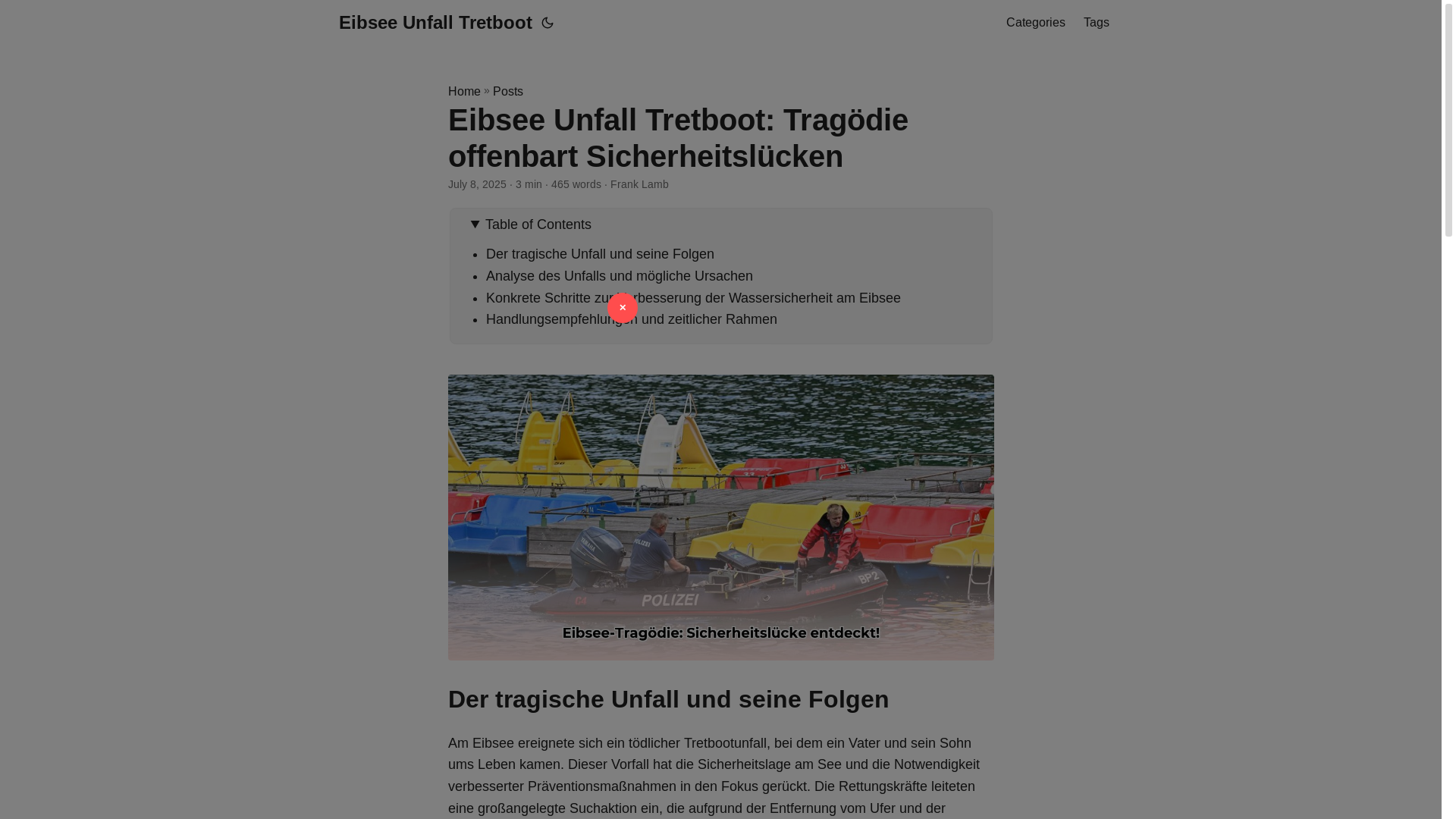 website screenshot of https://eibsee-unfall-tretboot.pages.dev/