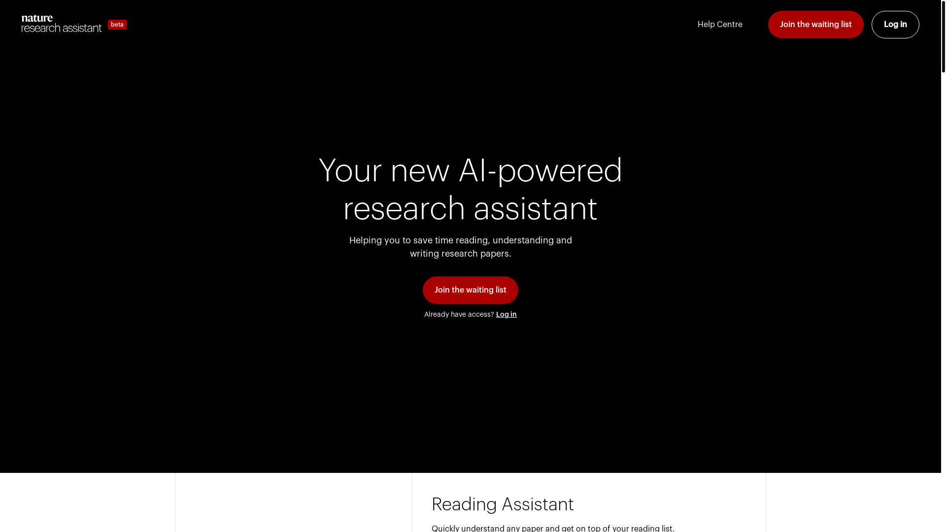 website screenshot of https://springer-nature.webflow.io/