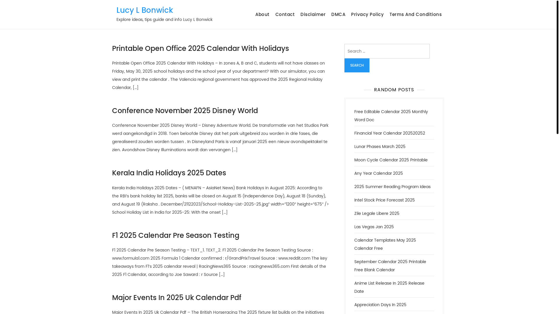 website screenshot of https://lucylbonwick.pages.dev/