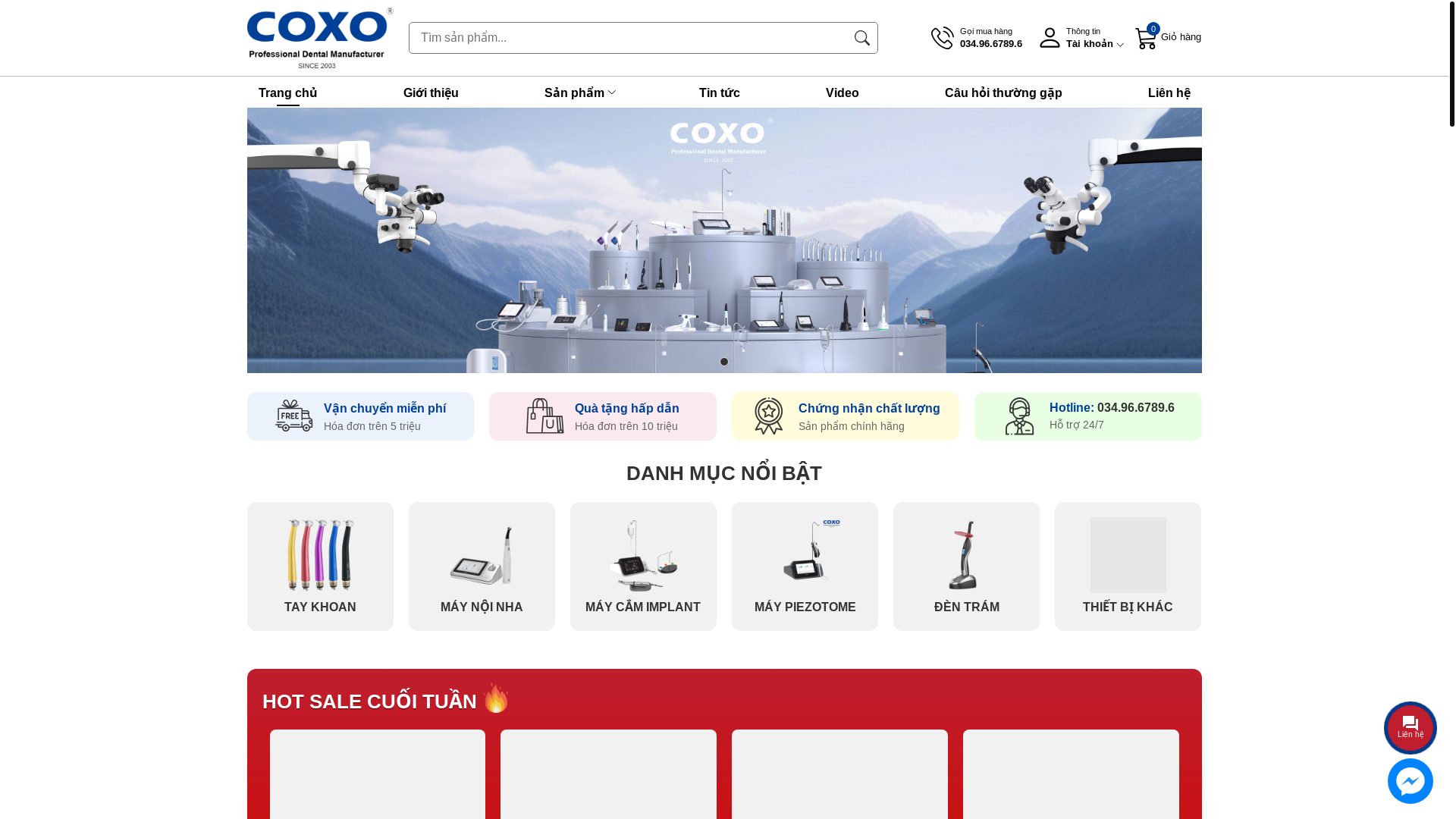 website screenshot of https://coxovietnam.com.vn/