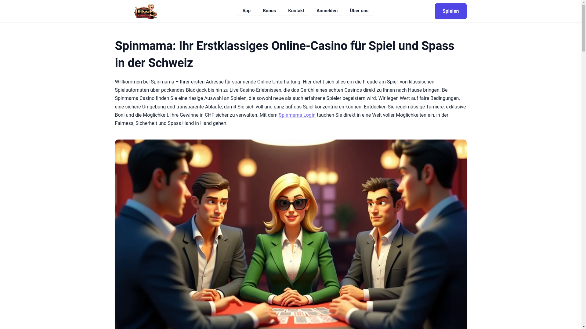 website screenshot of https://spinmamaapp-ch.pages.dev/