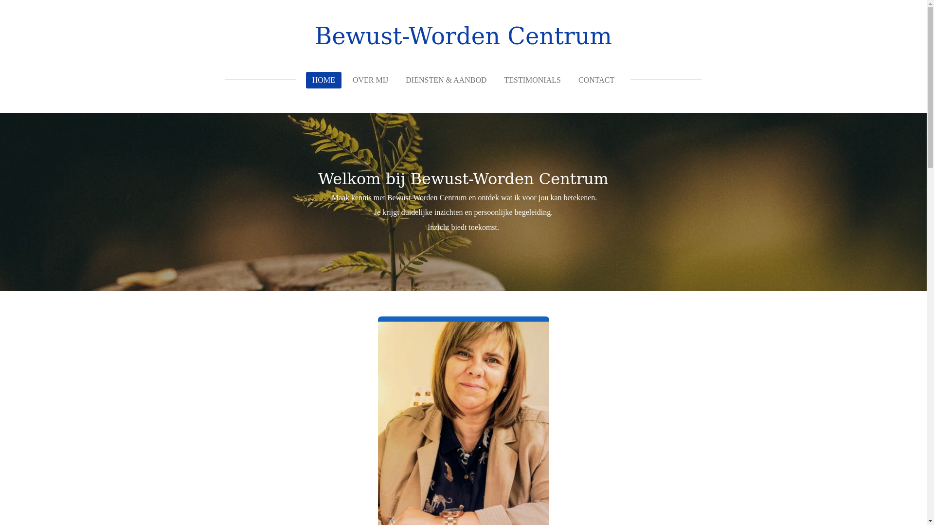 website screenshot of https://bewust-worden-centrum.be/