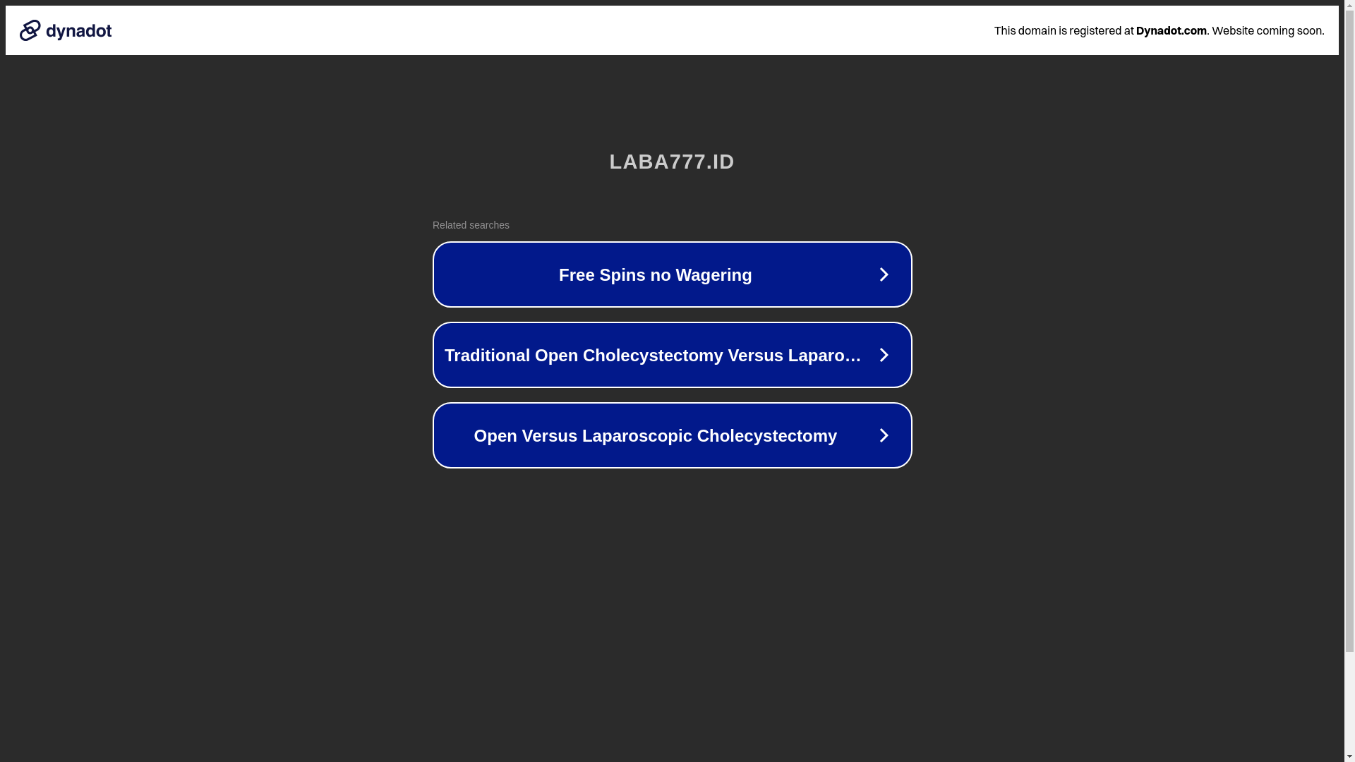 website screenshot of https://laba777.id/
