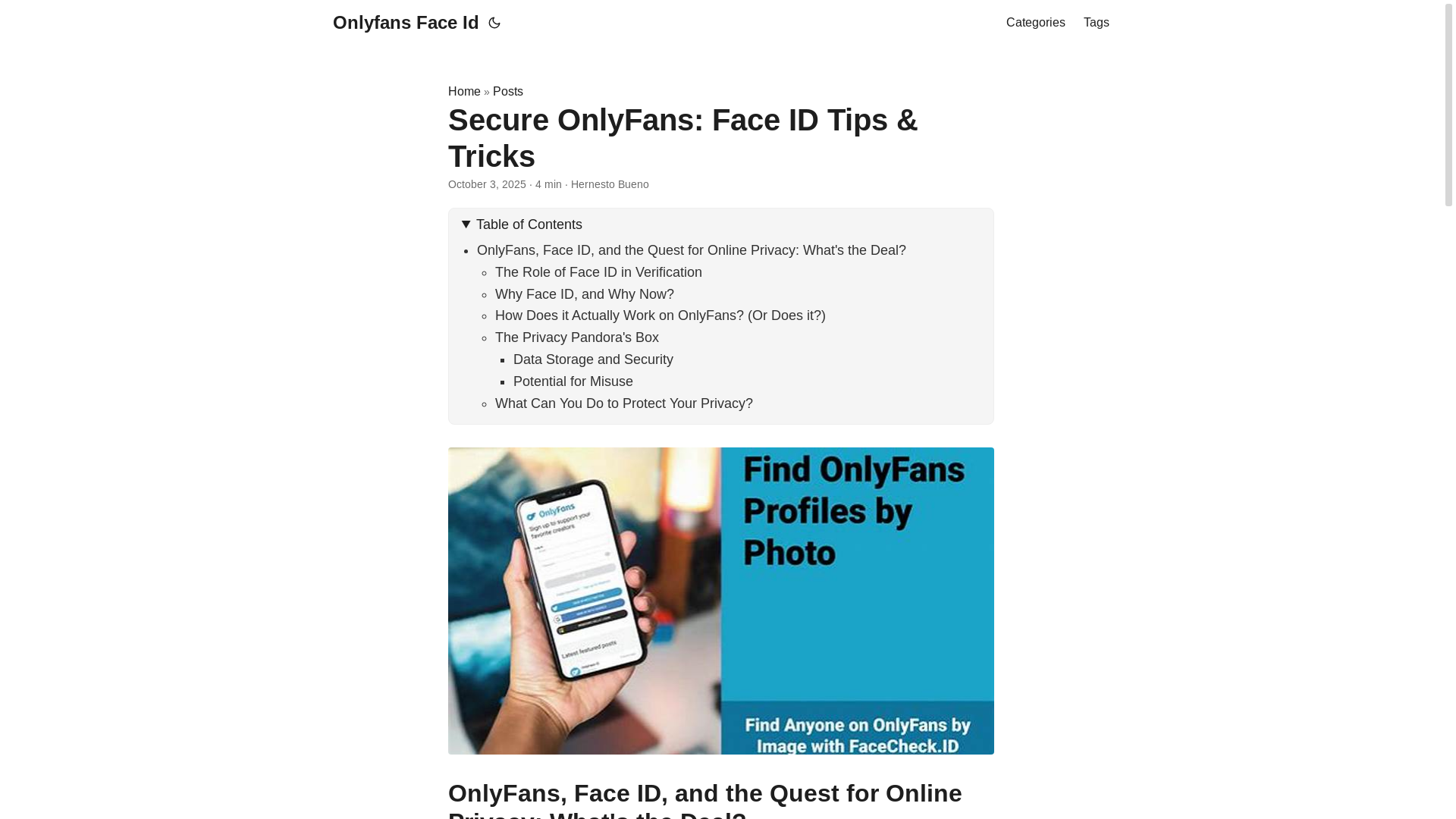 website screenshot of https://onlyfans-face-id.pages.dev/