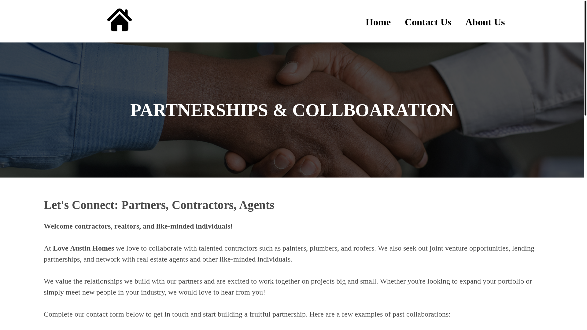 website screenshot of https://loveaustinhomesllc.org/