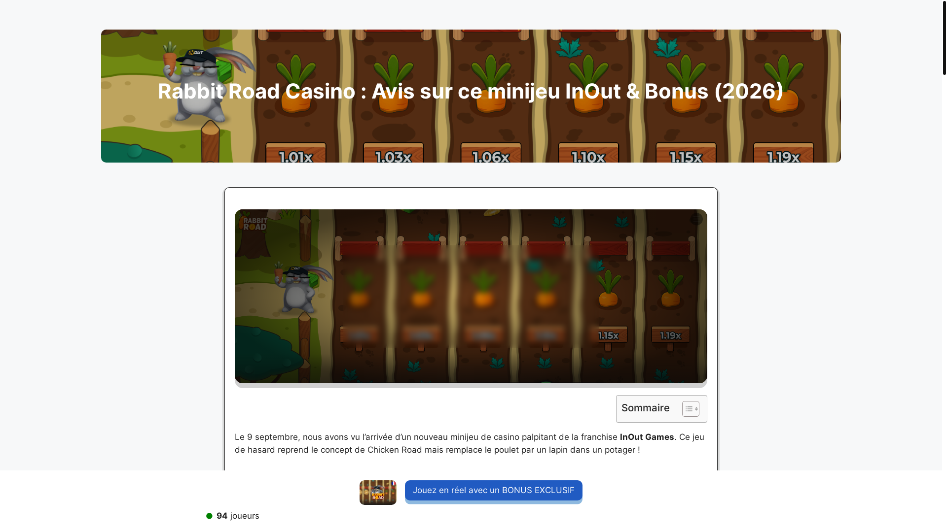 website screenshot of https://rabbit-road-casino.ca/
