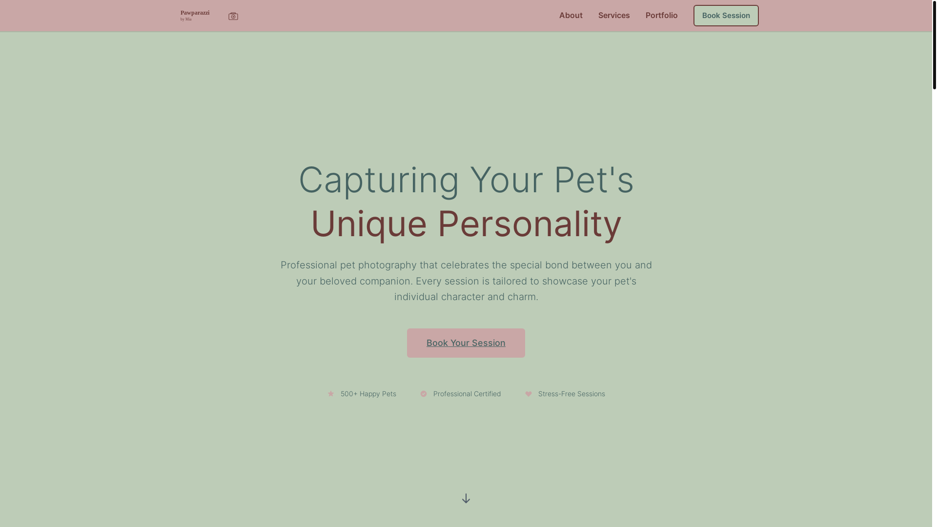 website screenshot of https://pawparazzi.pages.dev/