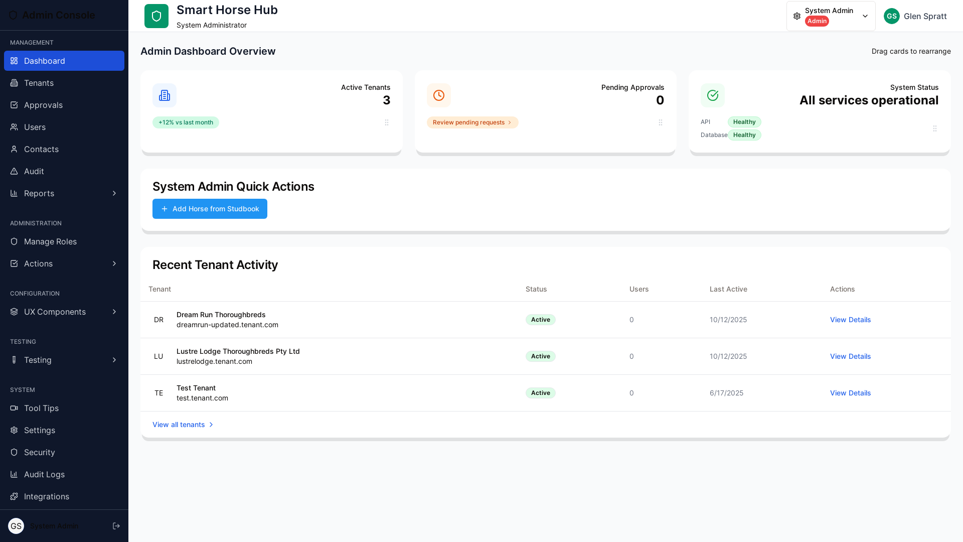 website screenshot of https://smarthorsehub.info/