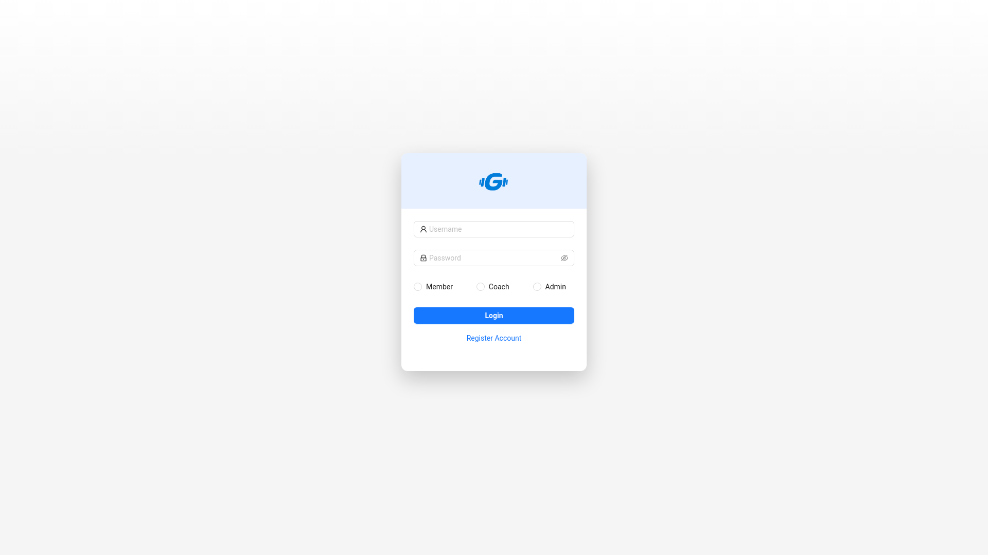 website screenshot of https://gym-system-91n.pages.dev/