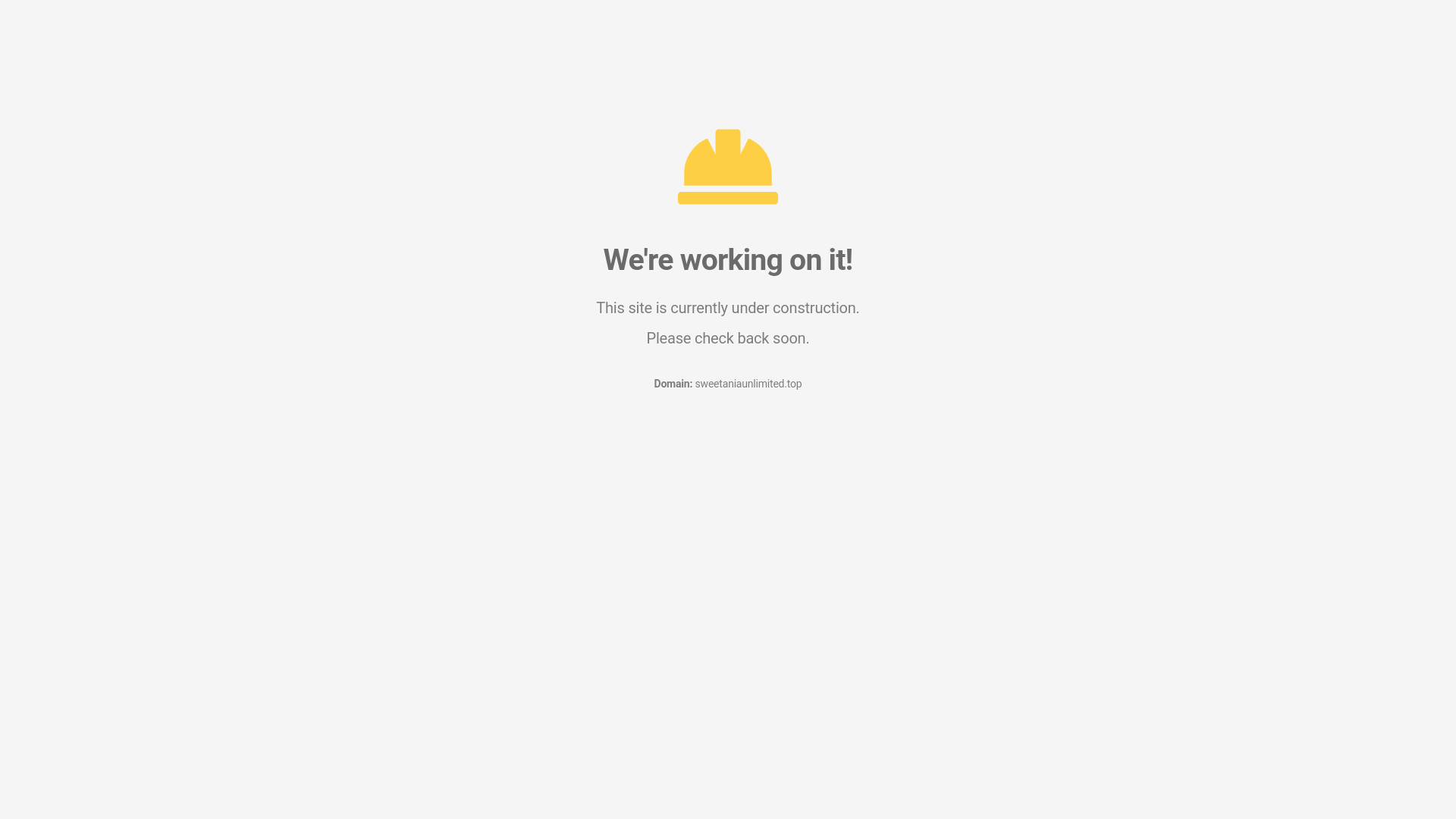 website screenshot of https://sweetaniaunlimited.top/
