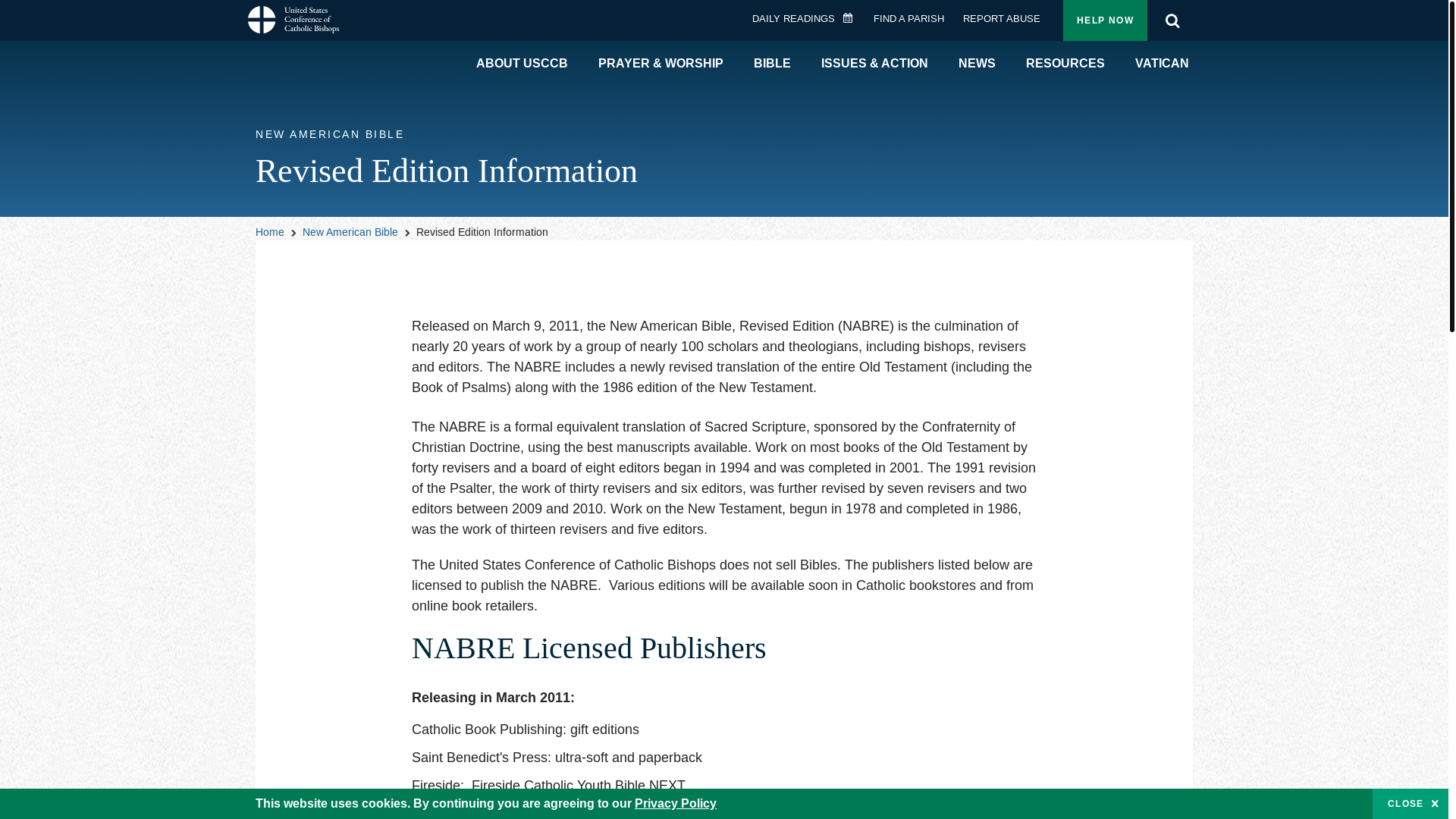 website screenshot of https://nabre.net/