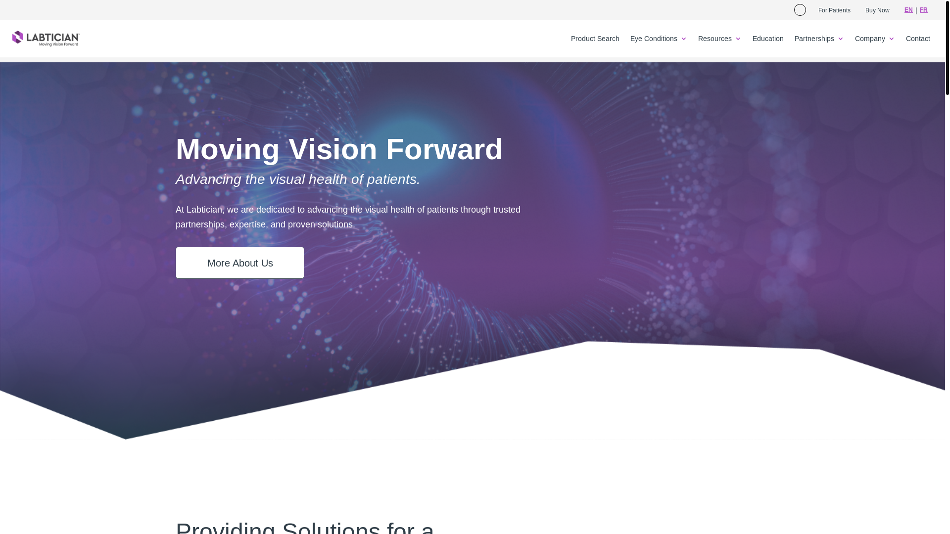 website screenshot of https://labtician.world/