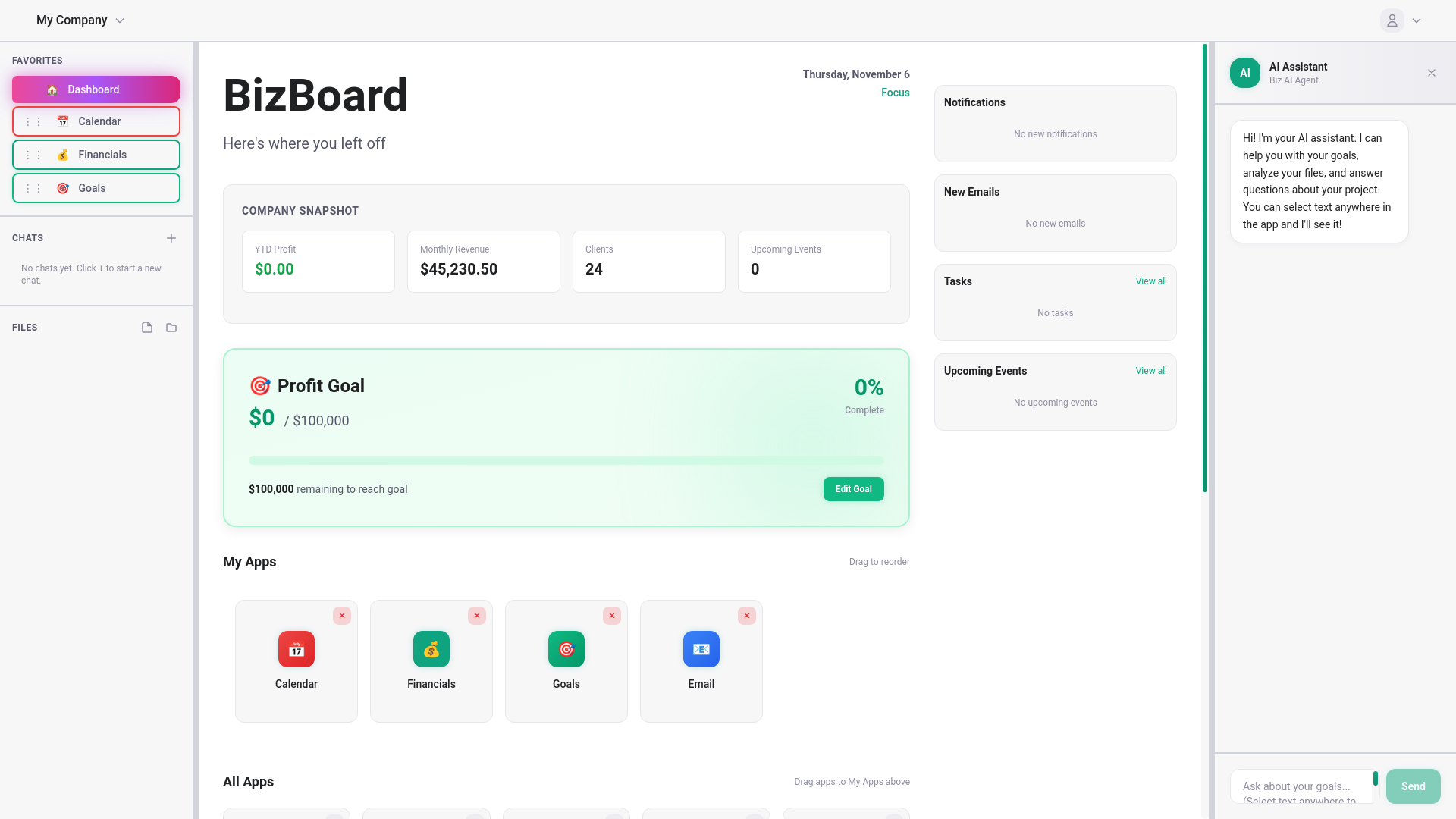 website screenshot of https://lunibusiness.com/