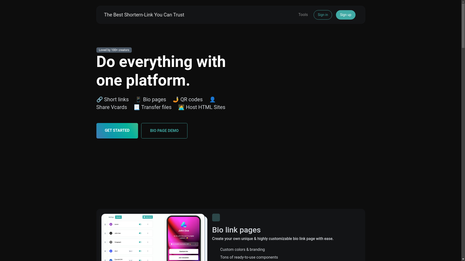 website screenshot of https://gantengbana.pages.dev/